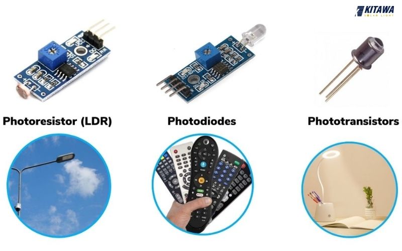 Các loại cảm biến ánh sáng phổ biến