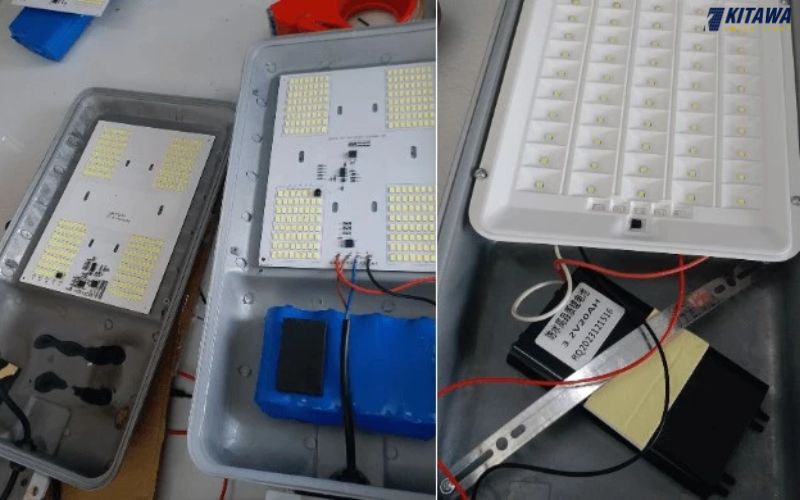 cách tháo đèn năng lượng mặt trời