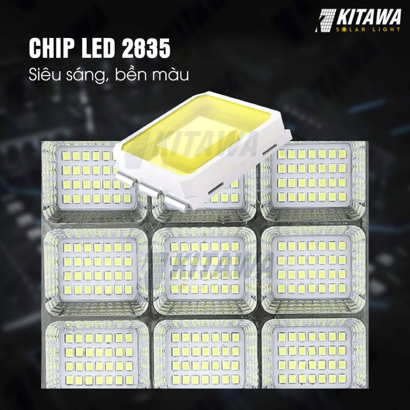 Chip LED cao cấp, đảm bảo độ sáng vượt trội và tuổi thọ dài lâu