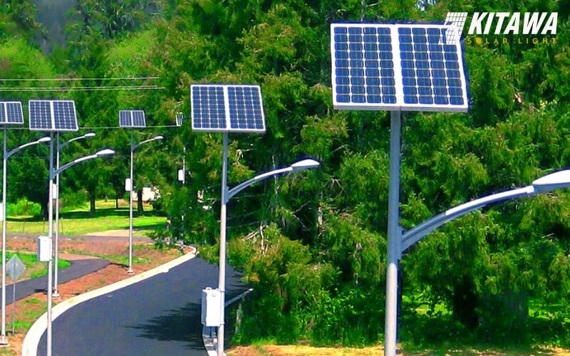 Đèn cảm biến năng lượng mặt trời ứng dụng đa dạng