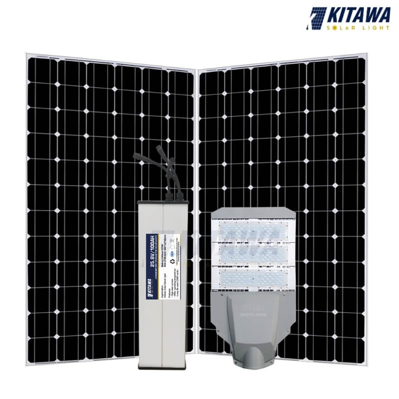 Đèn công trình năng lượng mặt trời 150W BCCT11-150W