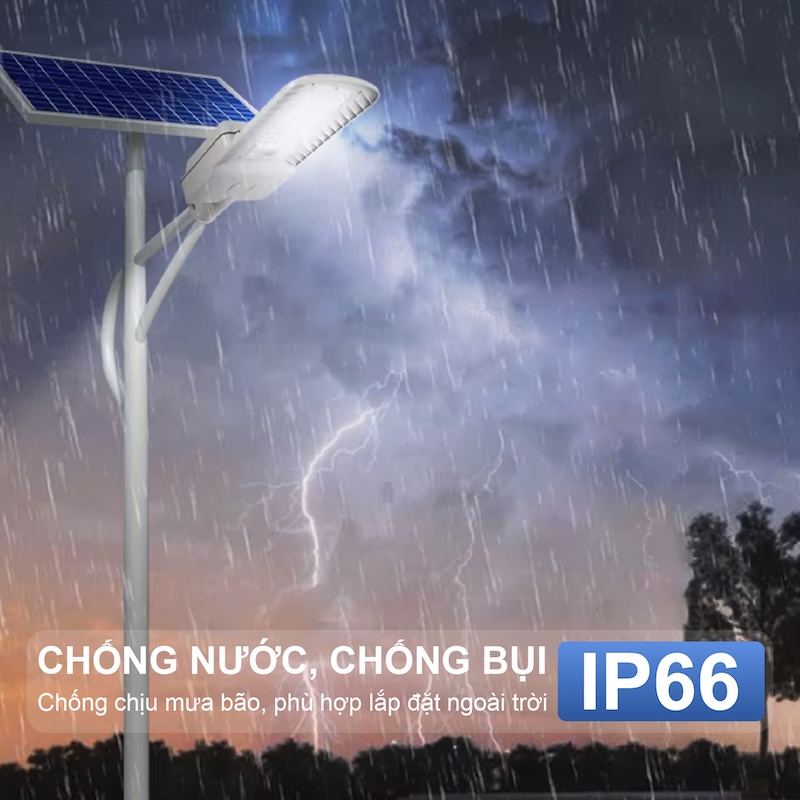 đèn đường công trình năng lượng mặt trời 1000W BCDT31000-A