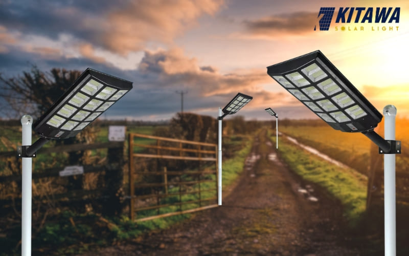 Đèn đường năng lượng mặt trời liền thể KITAWA