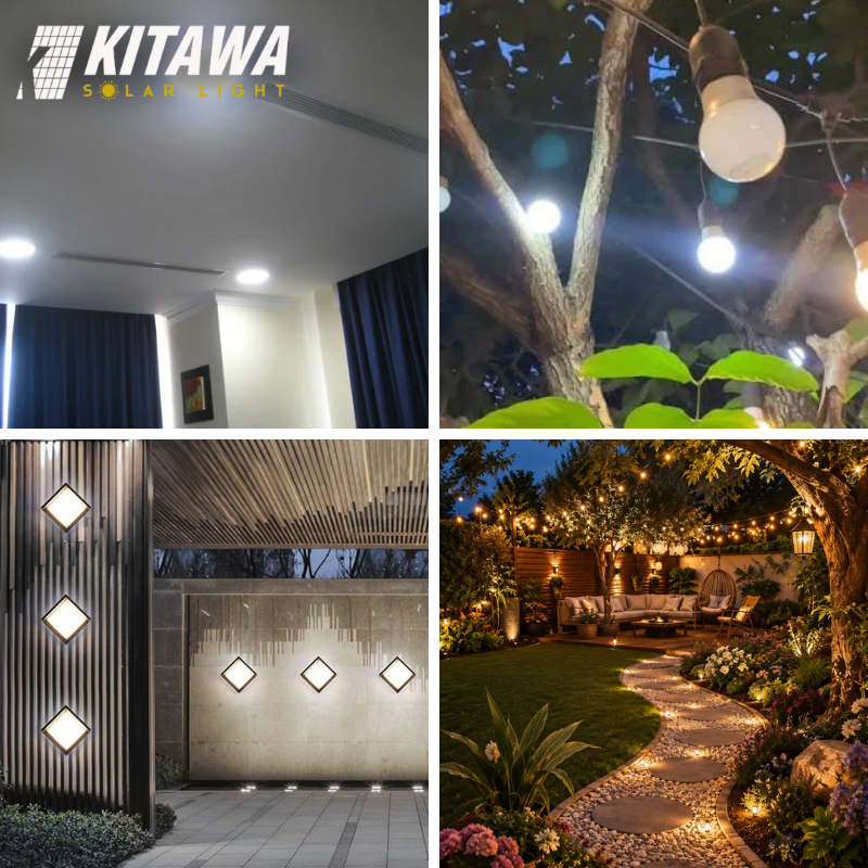 Đèn LED điện thích hợp khi đã có sẵn nguồn điện