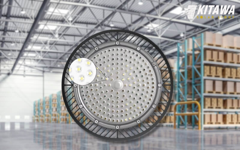 Đèn LED Highbay UFO sử dụng chip LED tiên tiến