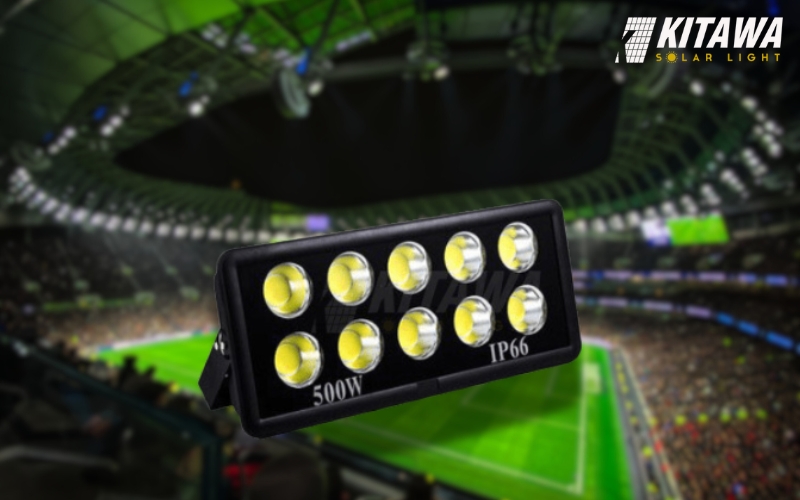 Đèn LED sân bóng đá 500W chiếu sáng đồng đều
