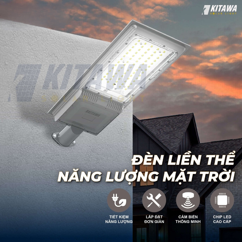 Đèn liền thể năng lượng mặt trời 500W