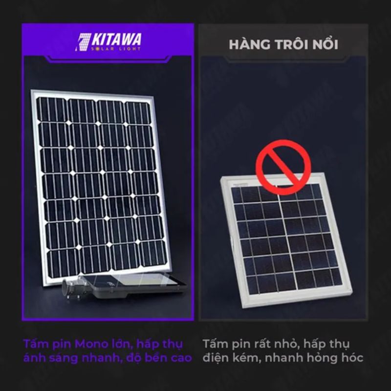 Tấm pin đèn năng lượng mặt trời