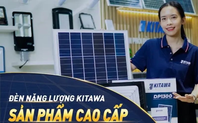 đèn năng lượng mặt trời kitawa cao cấp