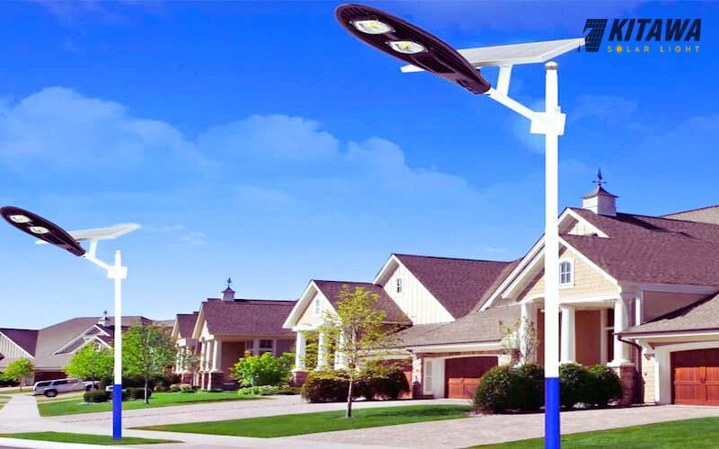 Đèn năng lượng mặt trời - xu hướng chiếu sáng cho khu phố