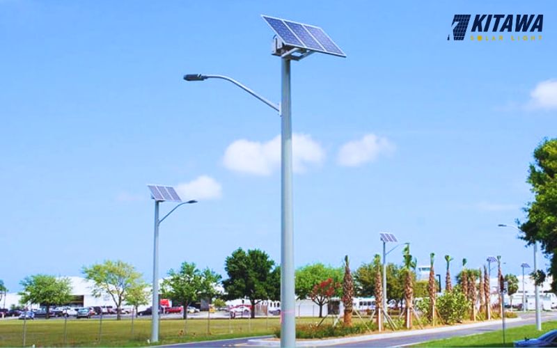 Đèn năng lượng mặt trời chiếu sáng mới hiệu quả cho khu phố