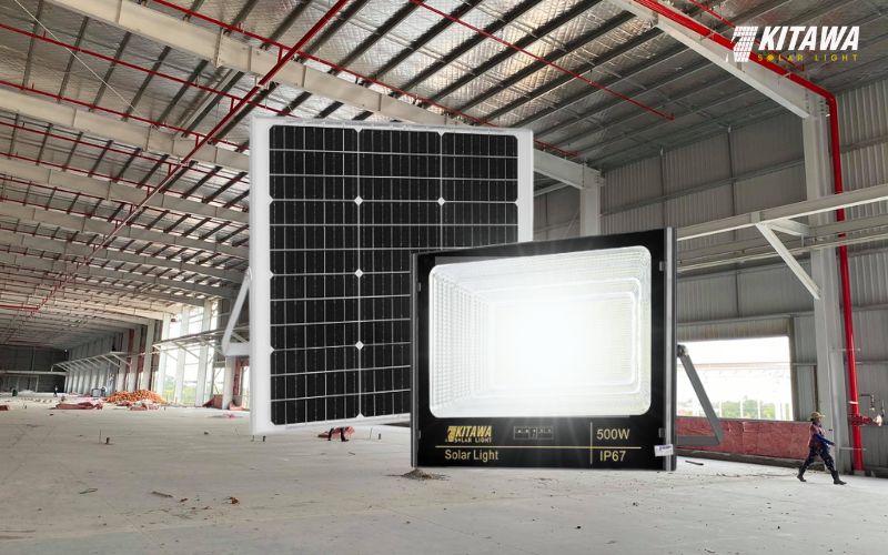 Đèn năng lượng mặt trời cho nhà xưởng với nhiều lợi ích vượt trội