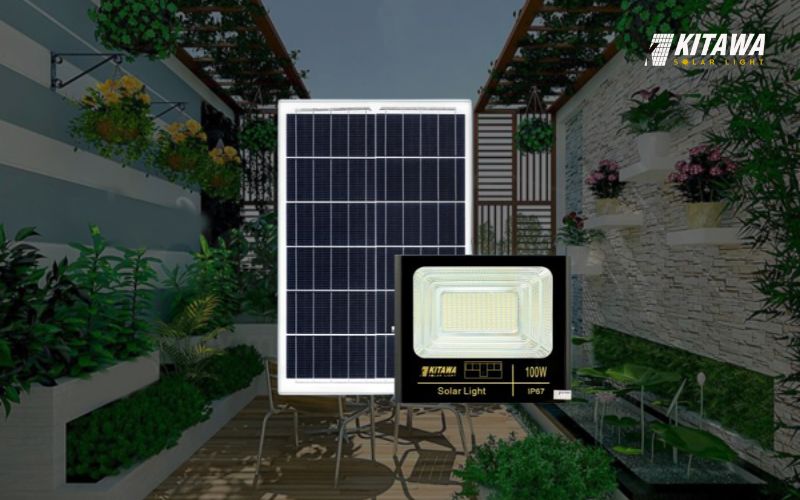 Đèn DP1100 chiếu sáng rõ, cấu tạo bền chắc