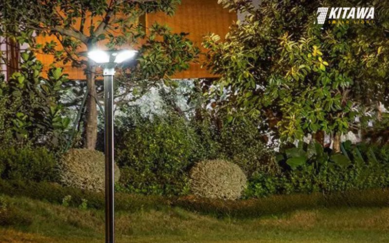 Các thành phần có trong đèn năng lượng mặt trời cho vườn sầu riêng