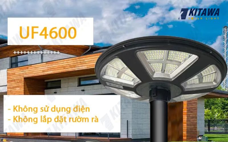 Đèn năng lượng mặt trời cho vườn sầu riêng có thể lắp đặt tại nhà