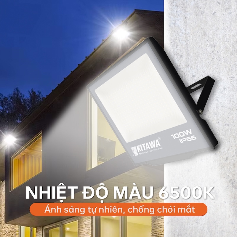 đèn pha led điện 100w