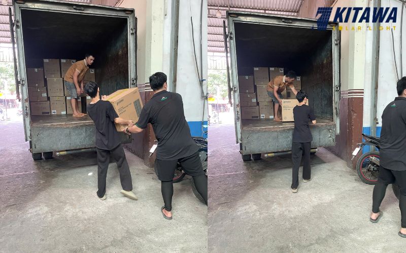 Đội ngũ nhân viên của KITAWA với quy trình kiểm tra, vận chuyển nghiêm ngặt