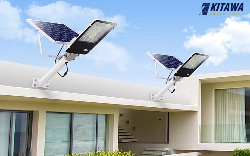 Đèn năng lượng mặt trời 100W phù hợp lắp đặt cho nhiều không gian
