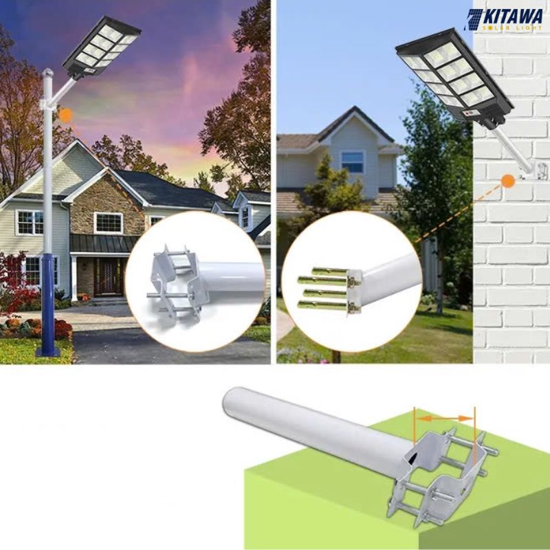 giá đỡ đèn đường liền thể