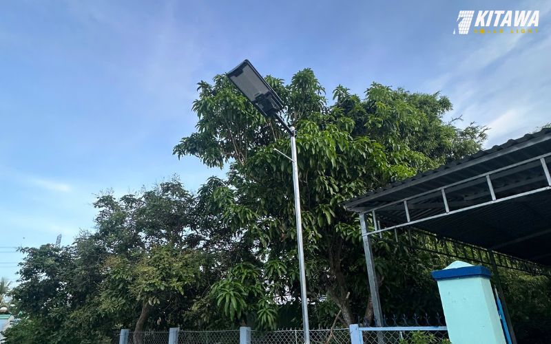 Hiệu quả sau khi hoàn thành dự án lắp đèn năng lượng mặt trời ở Cần Thơ
