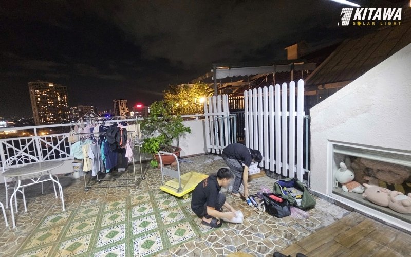 Hiệu quả sau khi sử dụng đèn năng lượng mặt trời