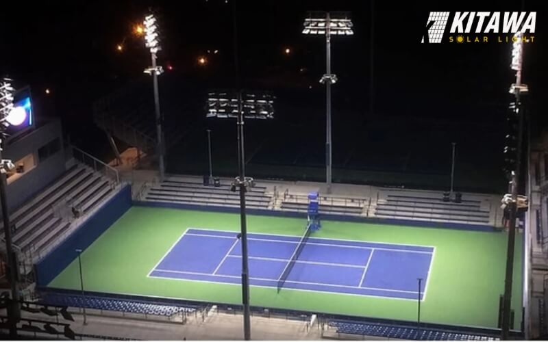 Khoảng cách đèn được bố trí đồng đều để ánh sáng lan tỏa rộng