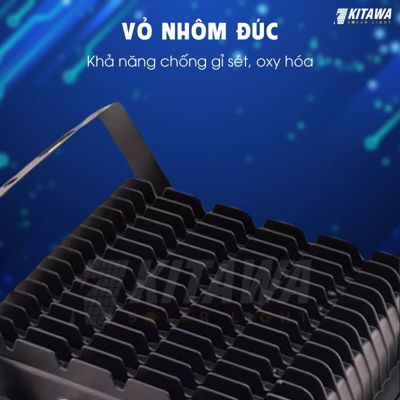 Khung nhôm chắc chắn, đảm bảo độ bền lâu dài