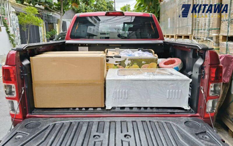 KITAWA bàn giao các trang thiết bị trong lắp đặt điện mặt trời áp mái