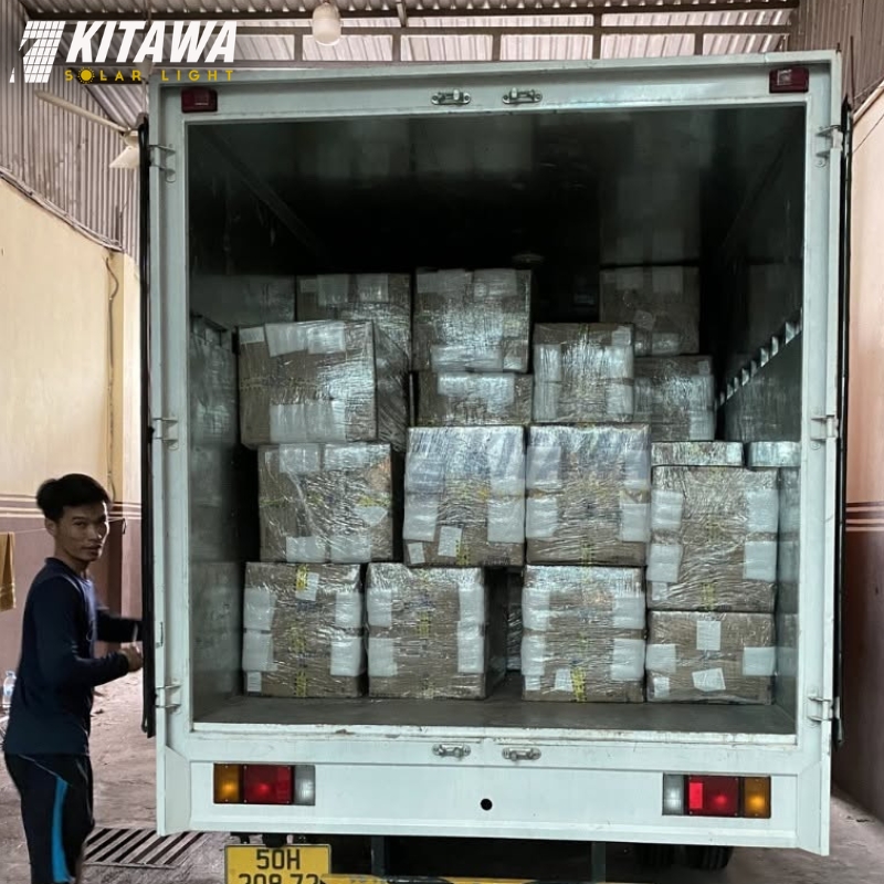 KITAWA hợp tác phân phối đèn năng lượng mặt trời cho đại lý