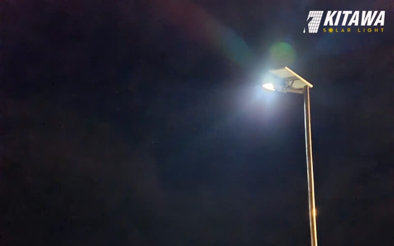 KITAWA lắp đèn năng lượng mặt trời cho đường đi cho anh Bình