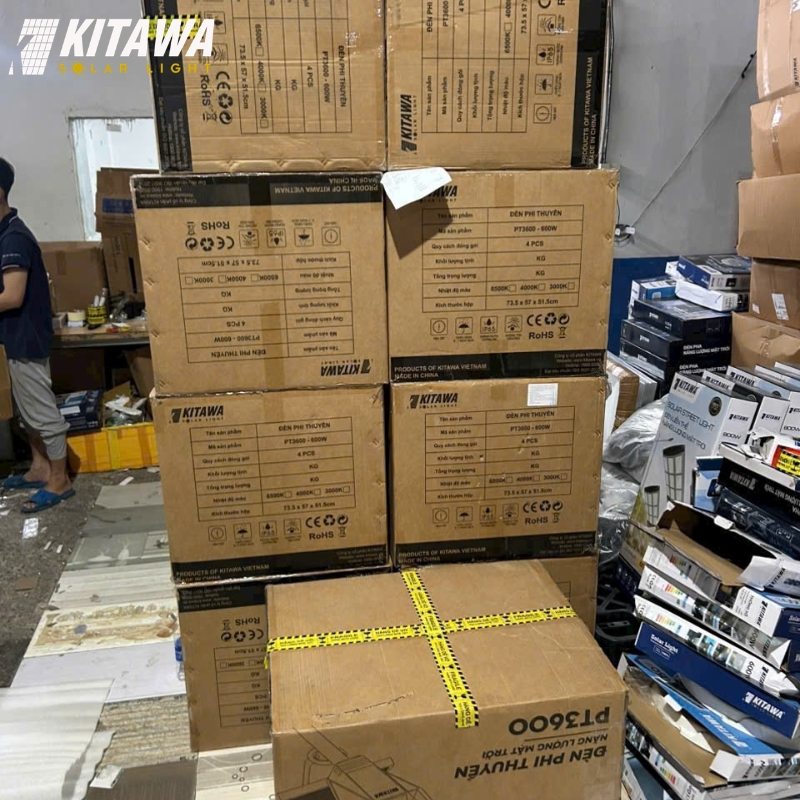 KITAWA phân phối đèn đường năng lượng mặt trời uy tín cho đối tác Hậu Giang