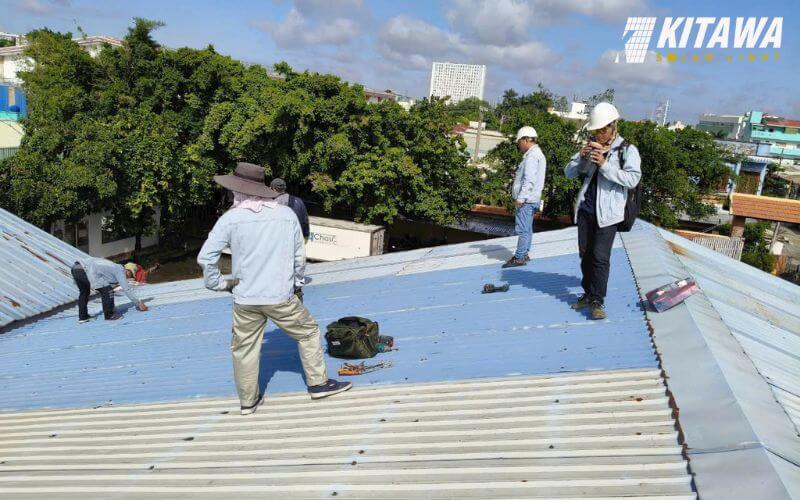 KITAWA tiến hành khảo sát địa điểm lắp đặt