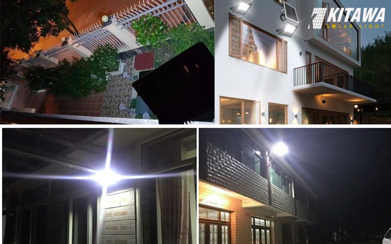 đèn pha năng lượng mặt trời để bảo vệ an ninh