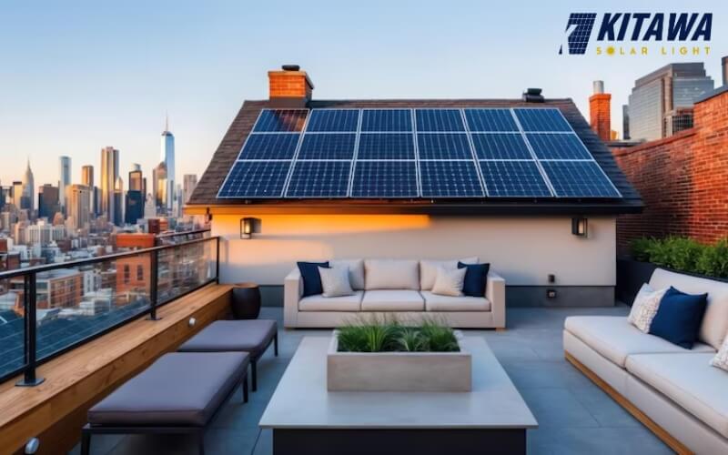 Lắp đặt hệ thống điện mặt trời áp mái