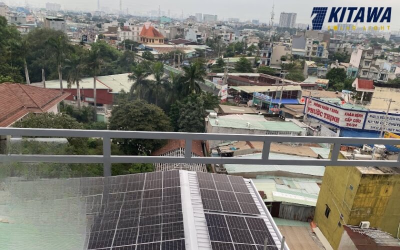 Lắp điện mặt trời hòa lưới 5kW góp phần tăng giá trị cho ngôi nhà