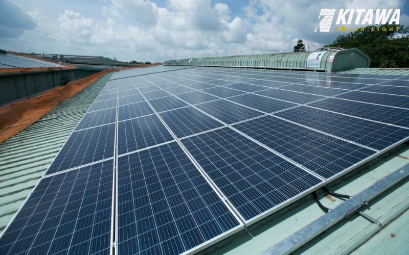 Lắp điện năng lượng mặt trời 30kWp giảm chi phí điện năng