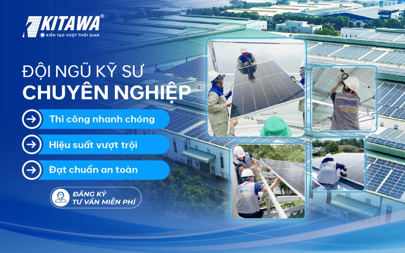 Dịch vụ lắp đặt năng lượng mặt trời KITAWA
