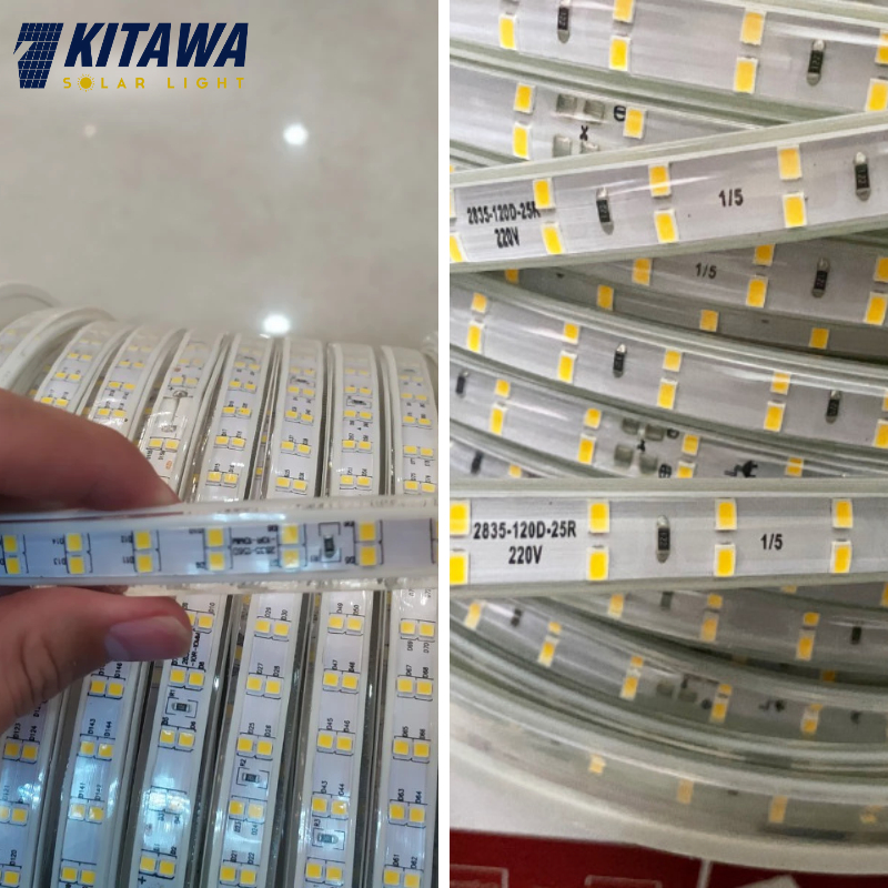 Đèn LED dây sử dụng nhiều loại điện áp