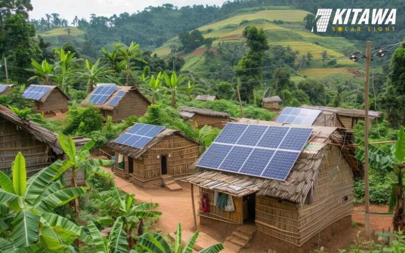 Nguyên lý hoạt động của hệ thống điện mặt trời độc lập