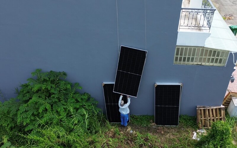 Nguyên lý hoạt động lắp điện năng lượng mặt trời 5kW cho hộ gia đình