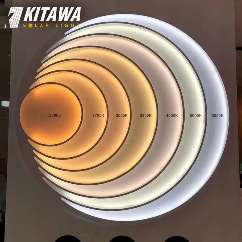 Nhiệt độ màu cho biết màu sắc ánh sáng chip LED