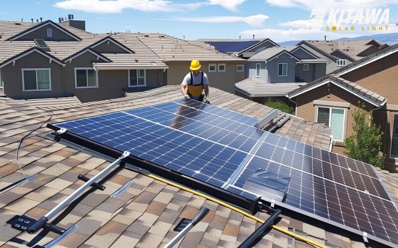 Phải đăng ký làm thủ tục với các cơ quan khi lắp đặt điện áp mái