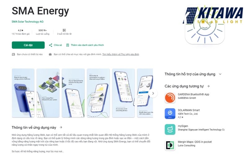 Phần mềm SMA Sunny Portal