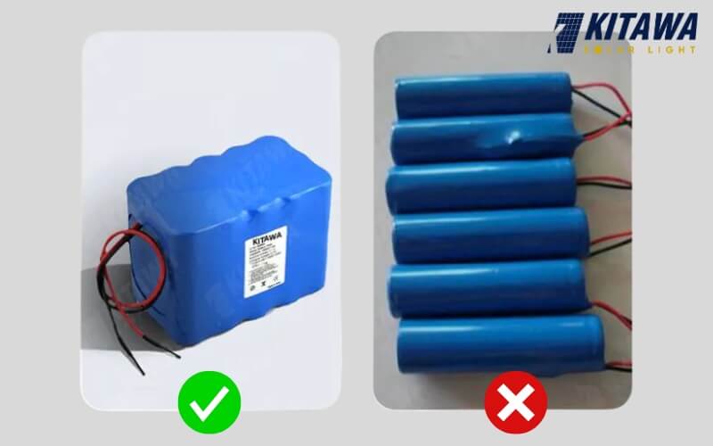 Pin của đèn năng lượng mặt trời KITAWA