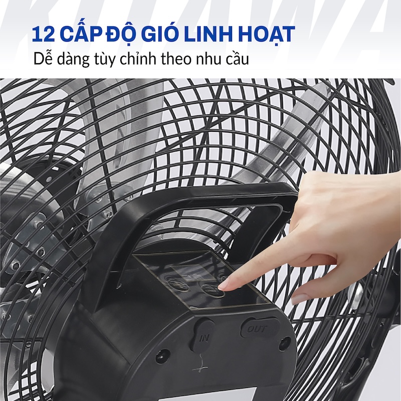 quạt chân quỳ năng lượng mặt trời 30W