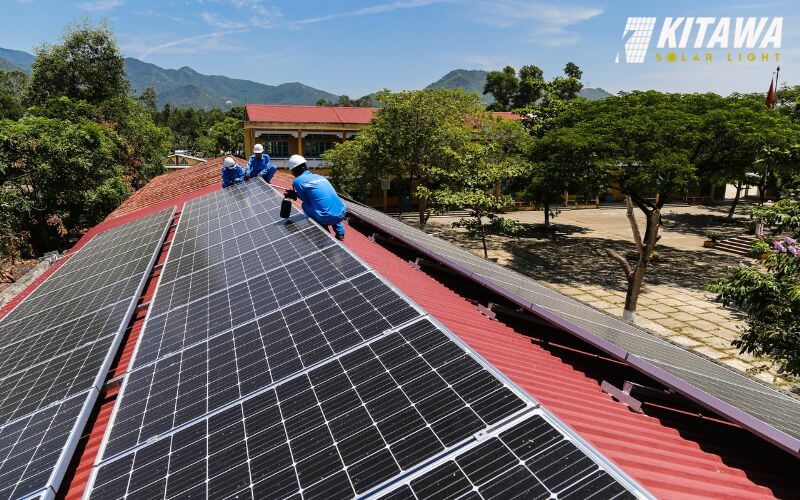 Quy định phòng cháy chữa cháy điện mặt trời áp mái về lắp đặt