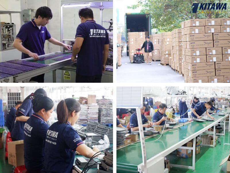 Quy trình sản xuất tại xưởng của KITAWA