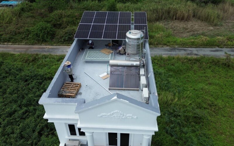 Sản lượng điện tạo ra khi lắp điện năng lượng mặt trời 5kW