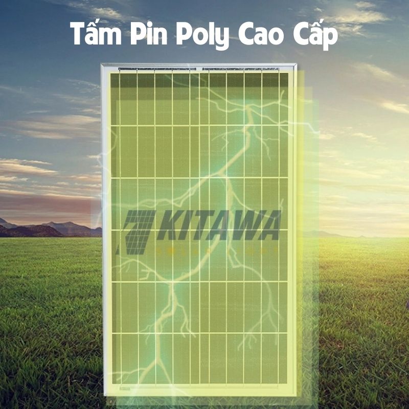 Tấm pin Poly chuyển đổi hiệu năng tốt