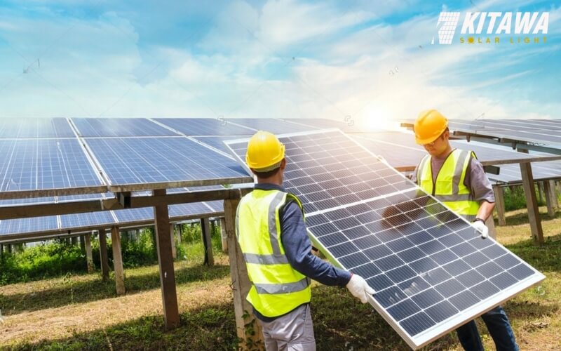 Thi công và lắp đặt hệ thống điện áp mái